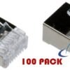 RJ45 METALLIC CAT6 Connector 100 Pack - Image 3