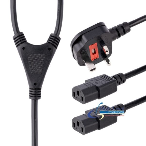 Twin Y-type Power cable for Desktop Computer - Image 5