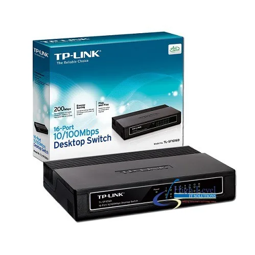 TP Link TL-SF1016D 16-Port 10/100Mbps