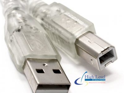 Printer USB cable connectors