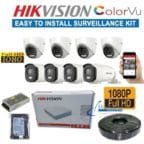 Hik vision 8 1080P Full HD CCTV ColourVU Cameras - Image 2